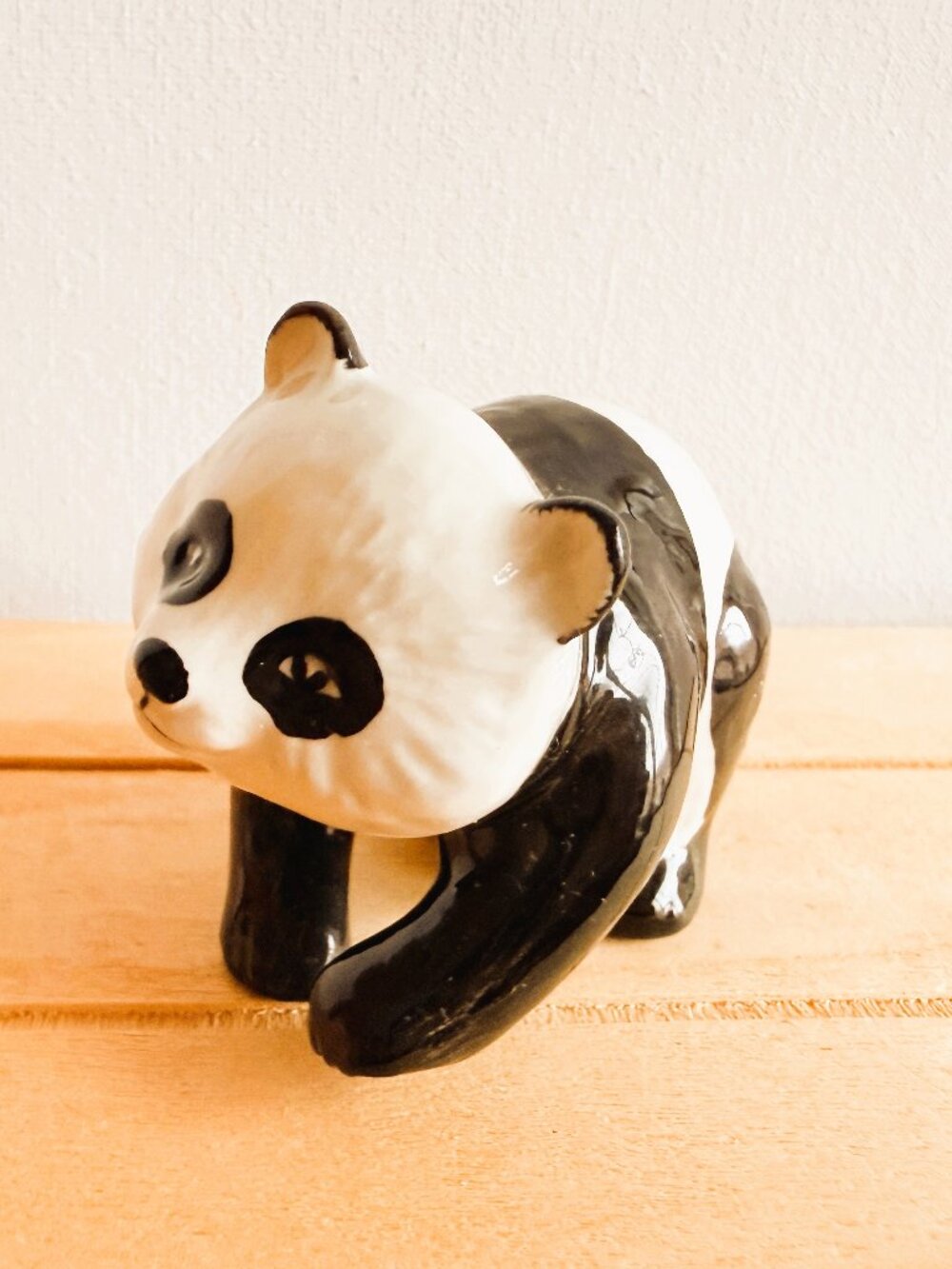 Beswick Panda Bear Figurine With Original Label